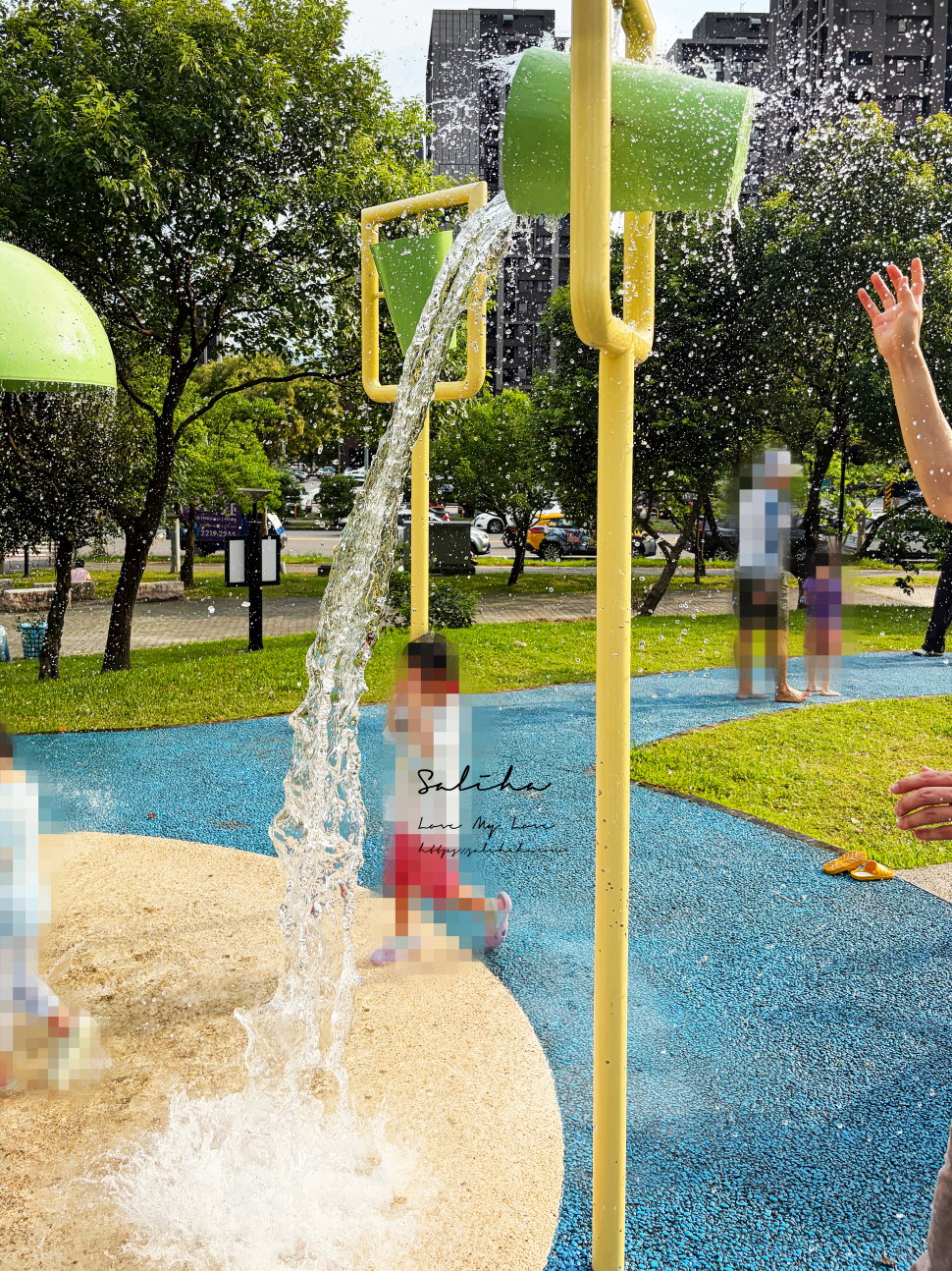 新北【十四張歷史公園】水陸雙棲超好玩親子景點,免費玩水、兩樓高遊戲塔、溜索,搭捷運就到! - 第9張圖 新北【十四張歷史公園】水陸雙棲超好玩親子景點,免費玩水、兩樓高遊戲塔、溜索,搭捷運就到!