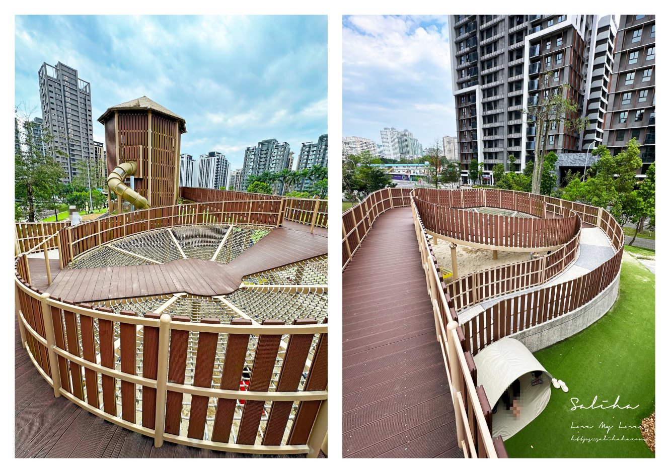 新北【十四張歷史公園】水陸雙棲超好玩親子景點,免費玩水、兩樓高遊戲塔、溜索,搭捷運就到! - 第25張圖 新北【十四張歷史公園】水陸雙棲超好玩親子景點,免費玩水、兩樓高遊戲塔、溜索,搭捷運就到!