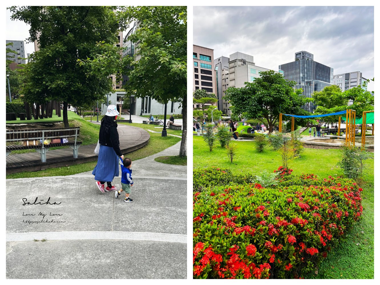 內湖景點【大港墘公園】喝完咖啡帶小孩放電！內科附近超夯共融遊戲場，學齡前也能玩