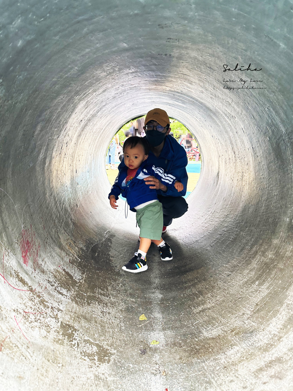 內湖景點【大港墘公園】喝完咖啡帶小孩放電！內科附近超夯共融遊戲場，學齡前也能玩